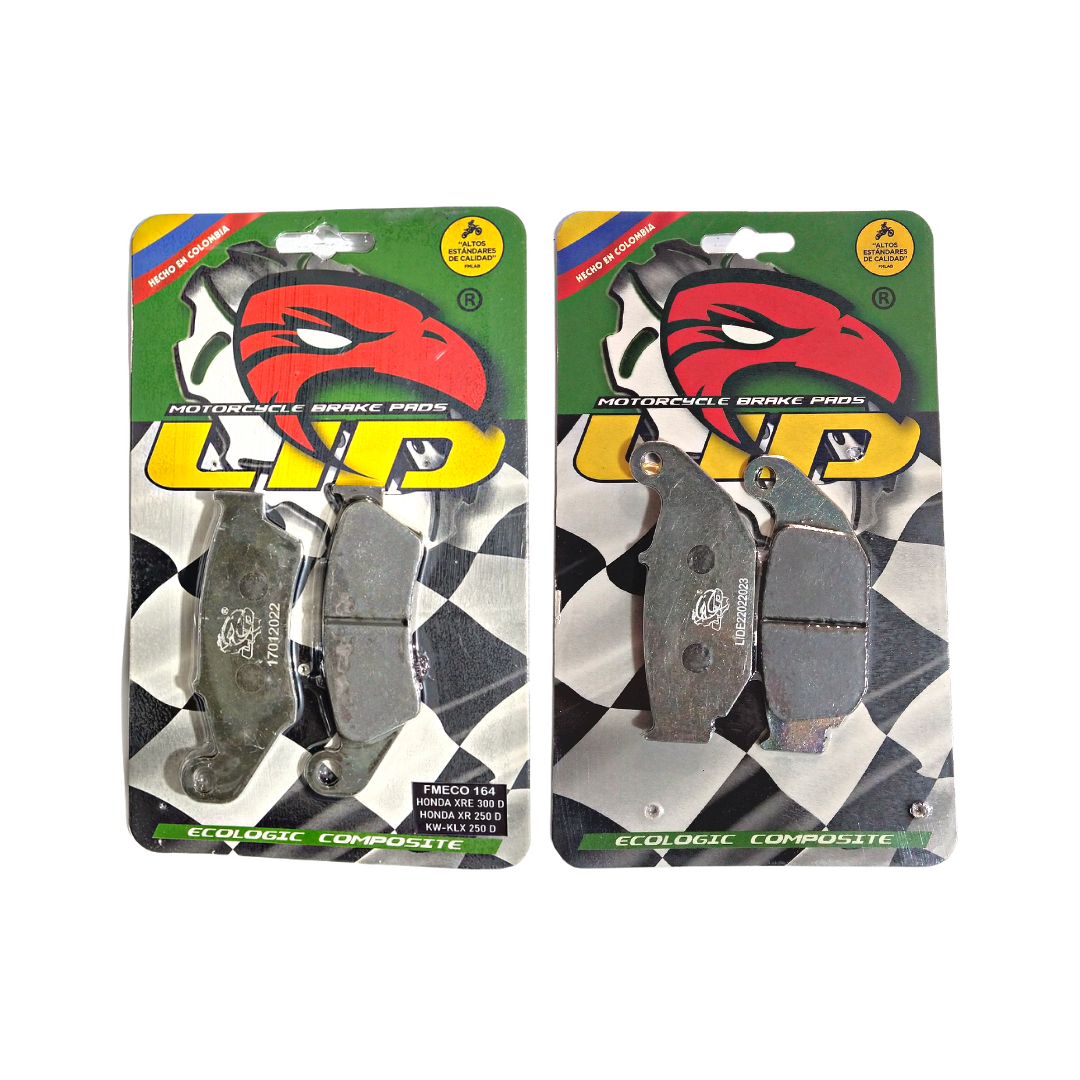 Juego de pastillas de freno LID XRE300 ABS