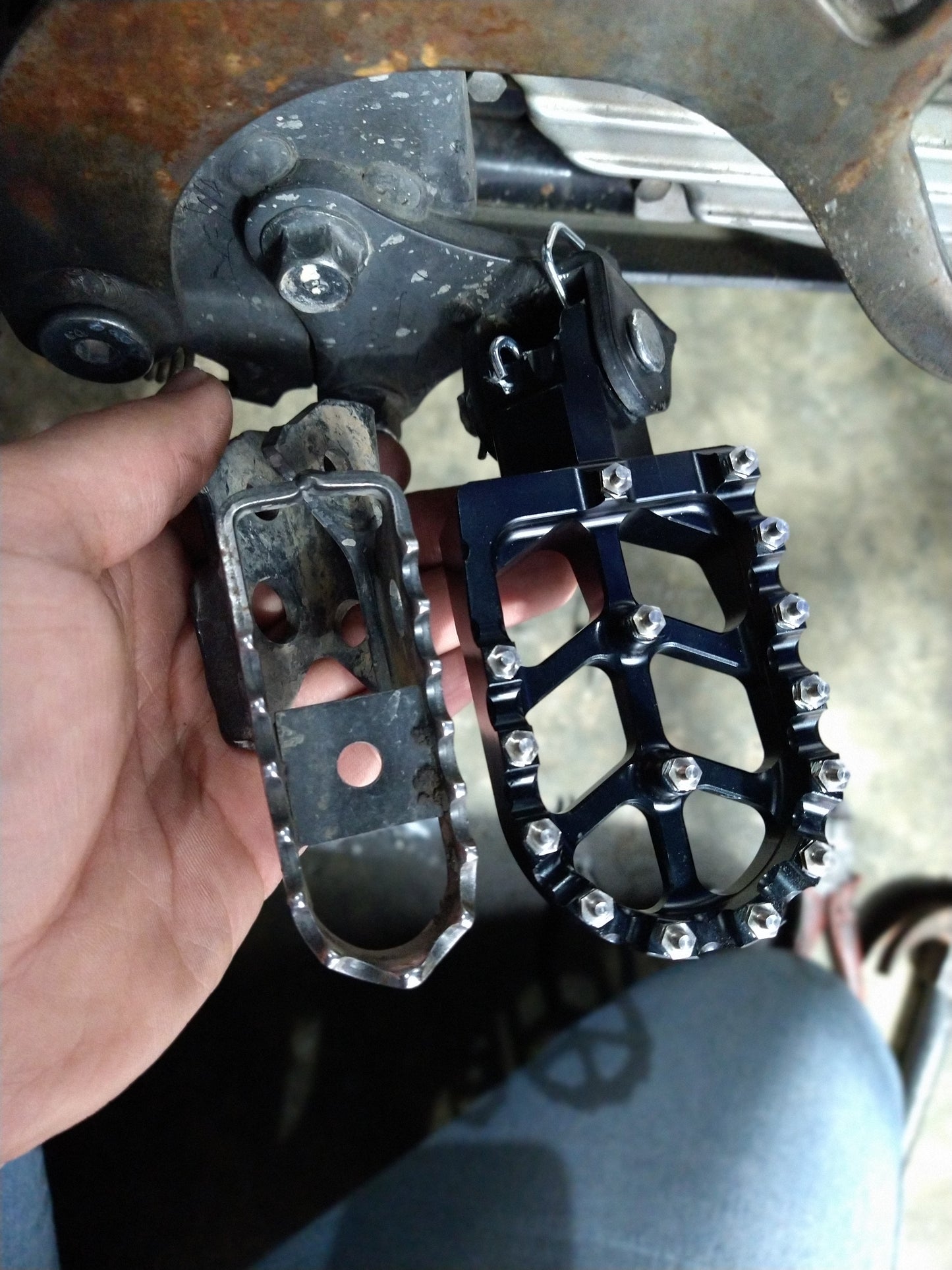 Posapies Enduro CNC