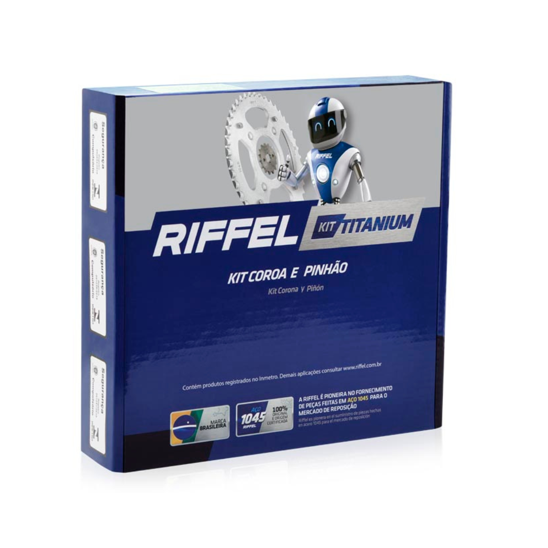 Kit piñones RIFFEL - XRE300