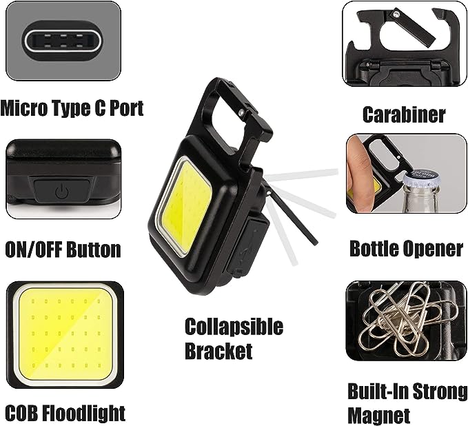 Lampara led aventurera de bolsillo