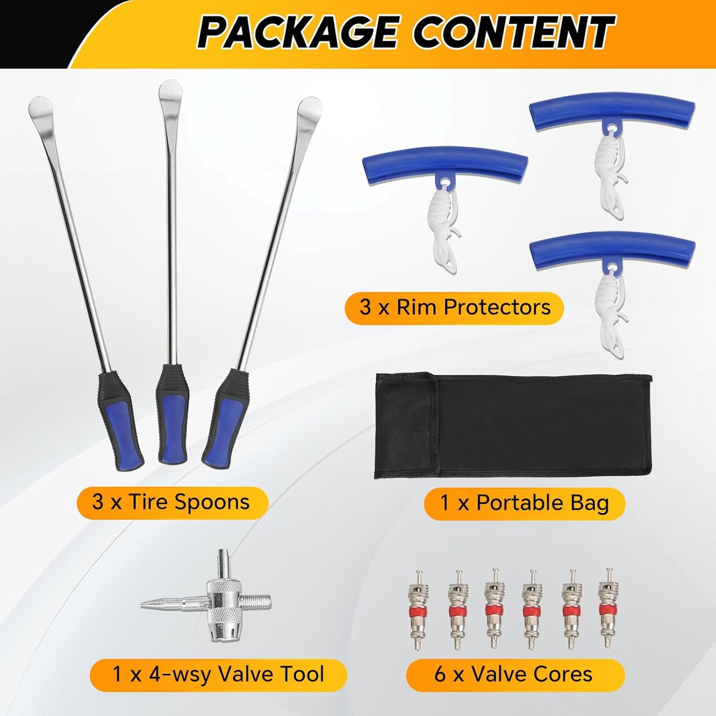 Kit Palancas para desmontar llanta