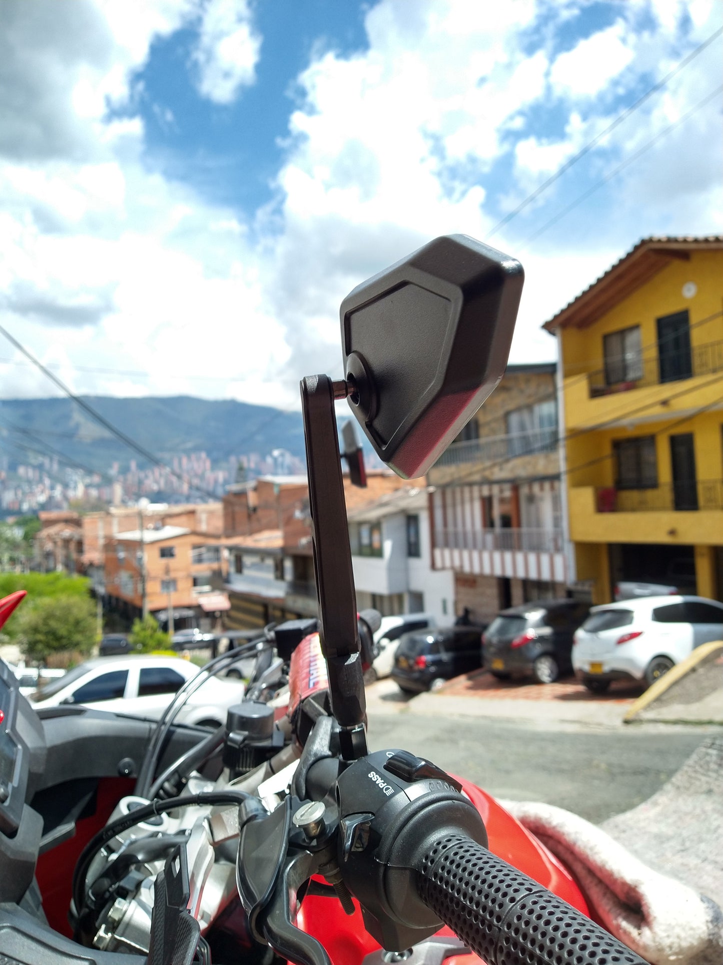 Espejo Retrovisor Abatible Tipo Diamante